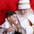 Murilo Huff leva Léo para brincar e conhecer o Papai Noel em shopping (Reprodução/Instagram)